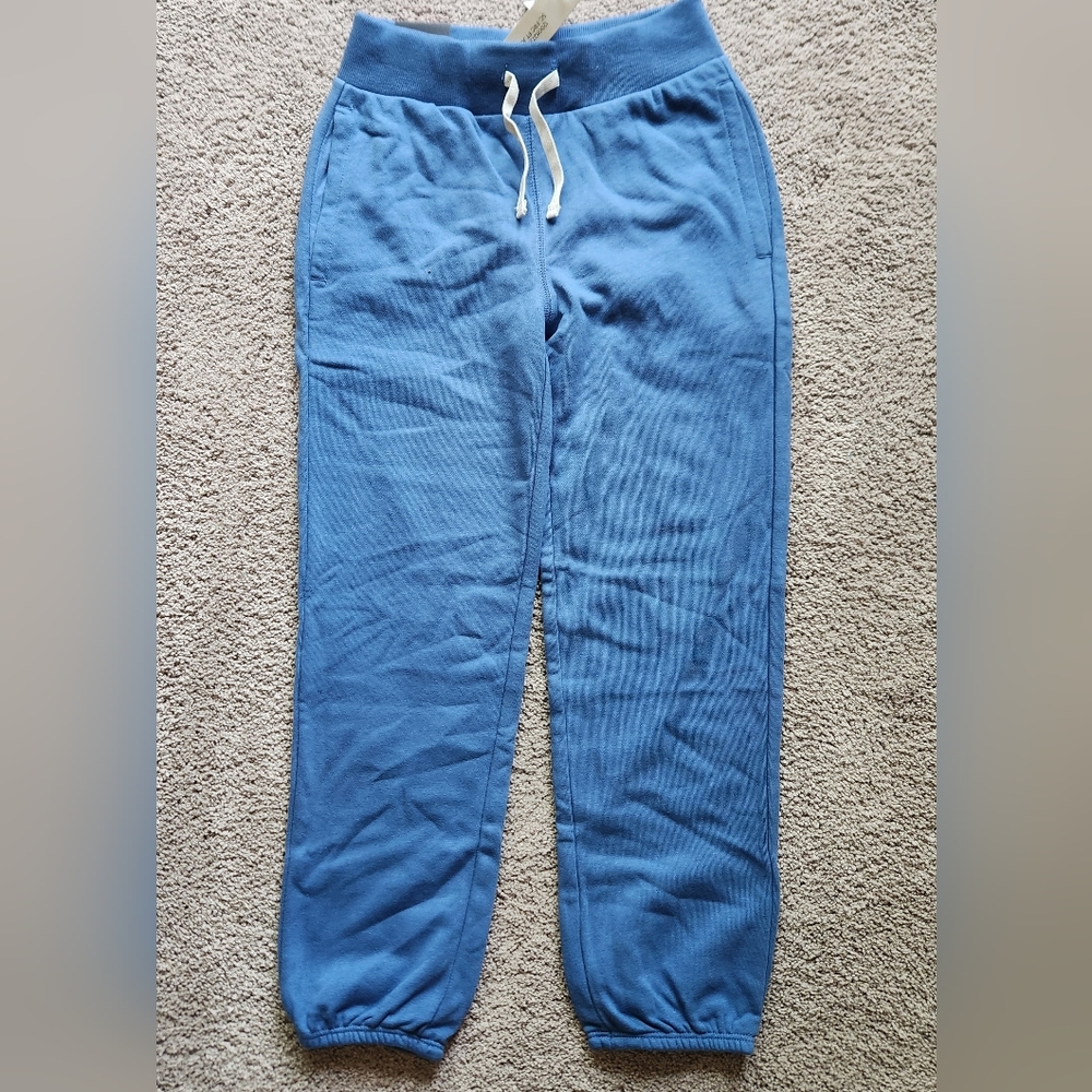 NWT Gap boys blue joggers, size medium (8)